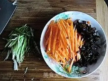 Make Carrot and tofu step 2