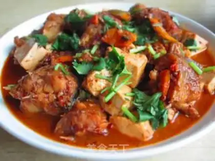 Make Cod stew tofu step 9