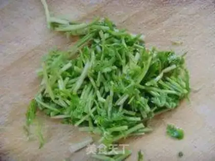 Make Fried bean slag step 7