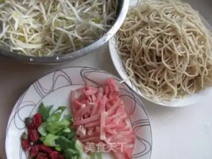 Make Green bean sprouts step 2