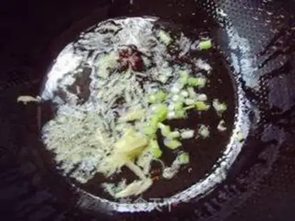 Make Fried bean slag step 9