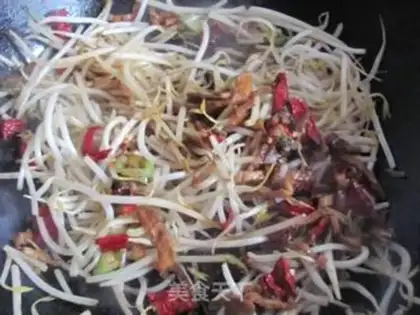 Make Green bean sprouts step 5