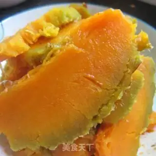 Make Pumpkin cake step 1