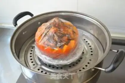 Make Pumpkin beans evaporated ribs step 5