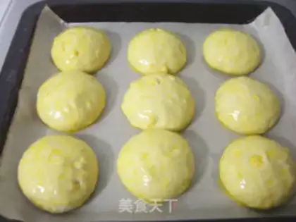 Make Milky corn buns step 6