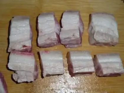 Make Secret red meat step 1