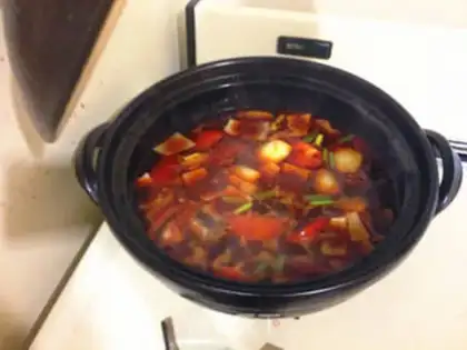 Make Secret beef noodles step 6