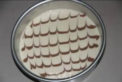 Make Marble cheesecake step 12