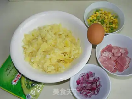 Make Cheese mashed potatoes step 1