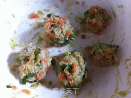 Make Indian Vegetable Ball step 2