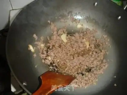 Make Spicy meat powder fans step 5