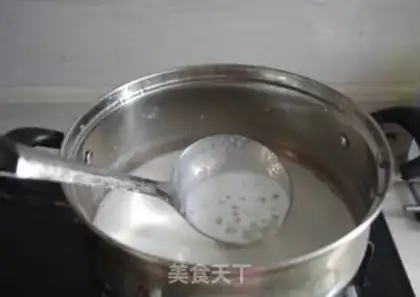 Make Apple Coconut Simillo step 3