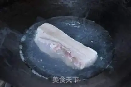 Make Winter food curd meat step 2