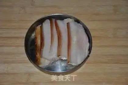 Make Winter food curd meat step 6