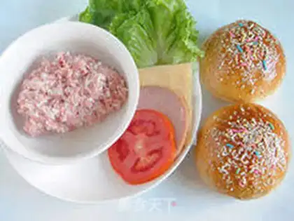 Make Pork burger step 0