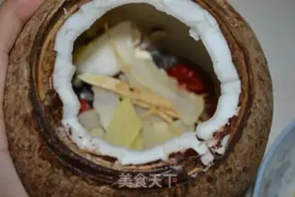 Make Coconut chicken soup step 4