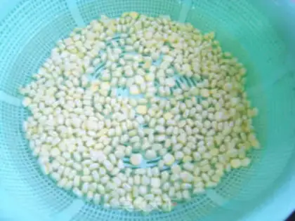 Make Milky corn juice step 1