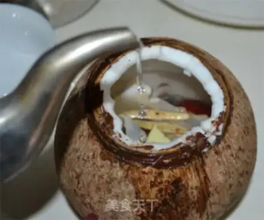 Make Coconut chicken soup step 5