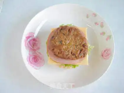 Make Pork burger step 6