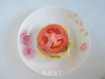Make Pork burger step 7