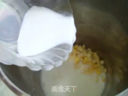 Make Milky corn juice step 3