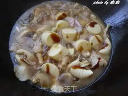 Make Tofu tofu meat step 9