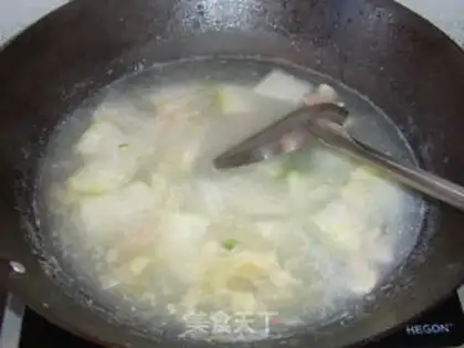 Make Salted melon soup step 5