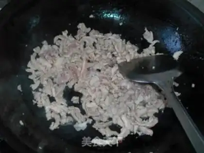 Make ♪ Spaghetti bean horns step 2