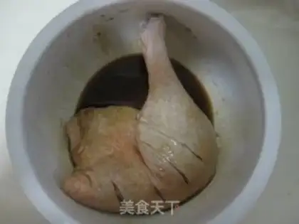 Make Honey duck leg step 1