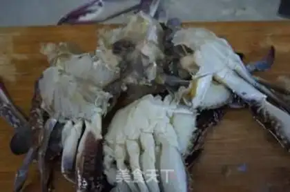 Make A fan crab step 1