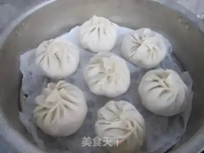 Make Big-headed meat buns step 12
