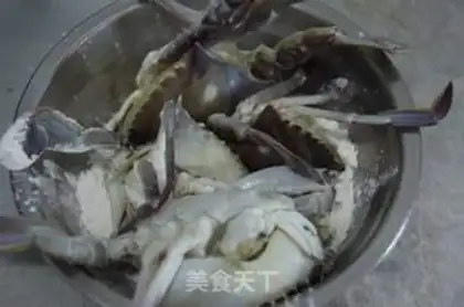 Make The starch crab step 1
