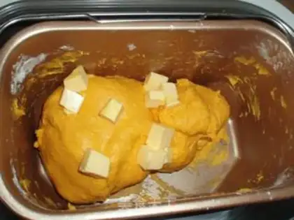 Make Pumpkin toast step 1
