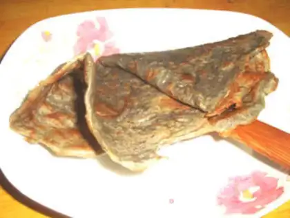 Make Black sesame soy pancakes step 8