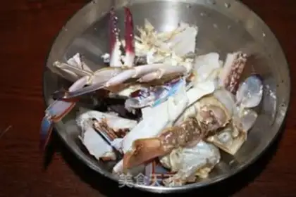 Make Curry crabs step 2