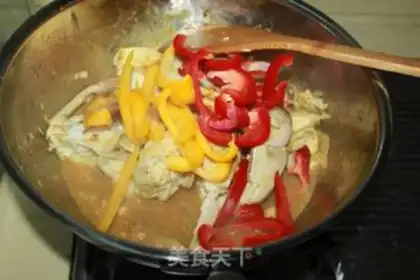 Make Curry crabs step 9