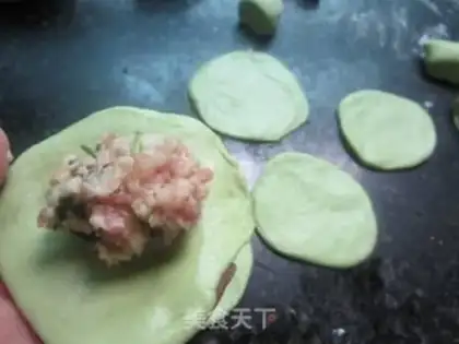 Make Moon dumplings step 6