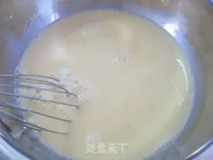 Make Bread cream pudding step 2