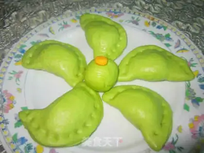 Make Moon dumplings step 9