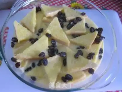 Make Bread cream pudding step 6