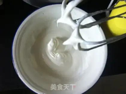 Make Angel cake step 1