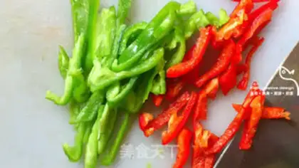 Make Black pepper steak step 1
