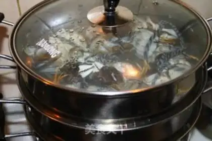 Make Fresh crabs step 1