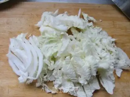 Make Big cabbage tofu step 0