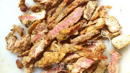 Make Black pepper steak step 3