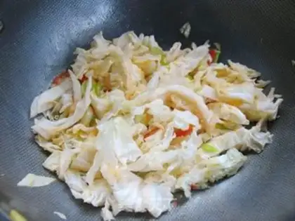 Make Big cabbage tofu step 5
