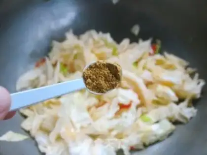 Make Big cabbage tofu step 6