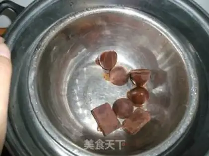 Make Chocolate rice step 1