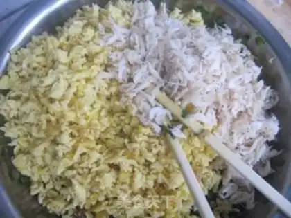 Make The egg dumplings step 6