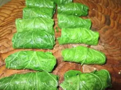 Make The cabbage pack step 6